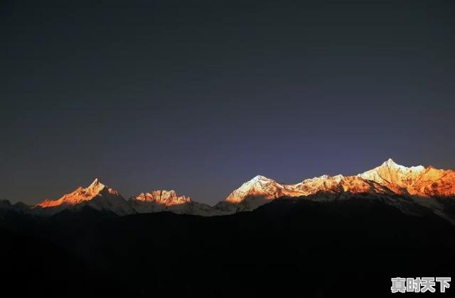 11、想去梅里雪山,什么时候看到日照金山的概率比较大,金山天气 - 真时天下