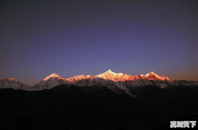 12、想去梅里雪山,什么时候看到日照金山的概率比较大,金山天气 - 真时天下