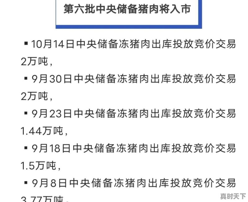 这几天猪肉价格又开始上涨了，2022春节会不会又到三十多 - 真时天下