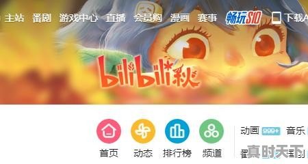 网页版哔哩哔哩B站怎么看我追番动漫列表 - 真时天下