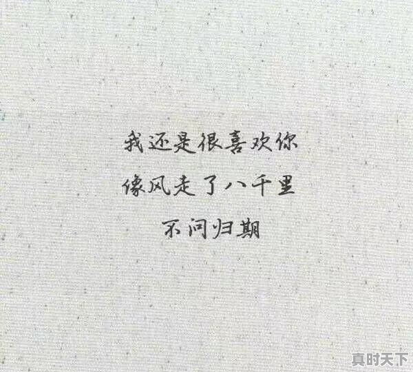 你听过最干净的句子是什么 - 真时天下