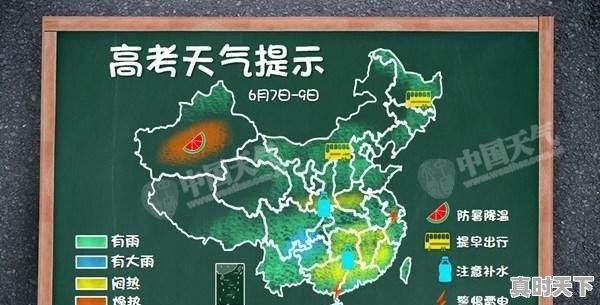 2019年高考各地天气会怎么样 - 真时天下