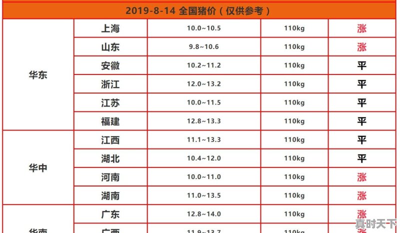 8月14日猪价：广东率先突破14元，这轮“猪疯狂”能持续多久 - 真时天下