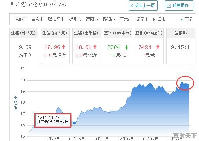 四川生猪价格今日涨跌表 - 真时天下