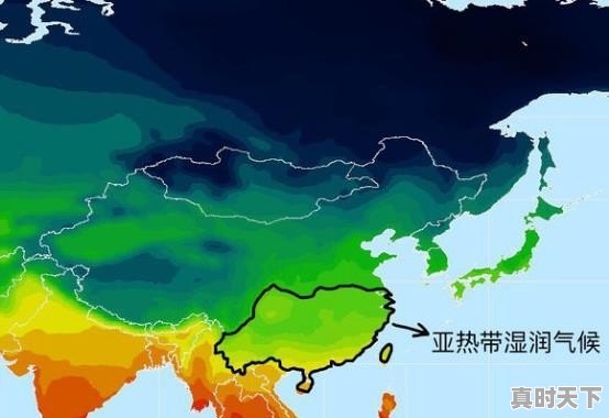 美国冬天气温图 - 真时天下