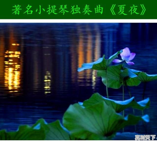 有哪些适合夜晚听的浪漫歌曲或纯音乐 - 真时天下